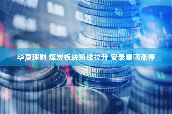 华夏理财 煤炭板块短线拉升 安泰集团涨停